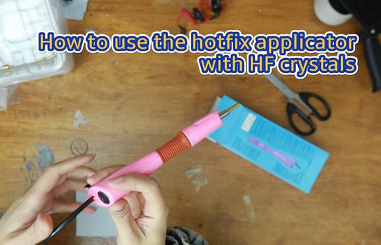 How to use hotfix applicator