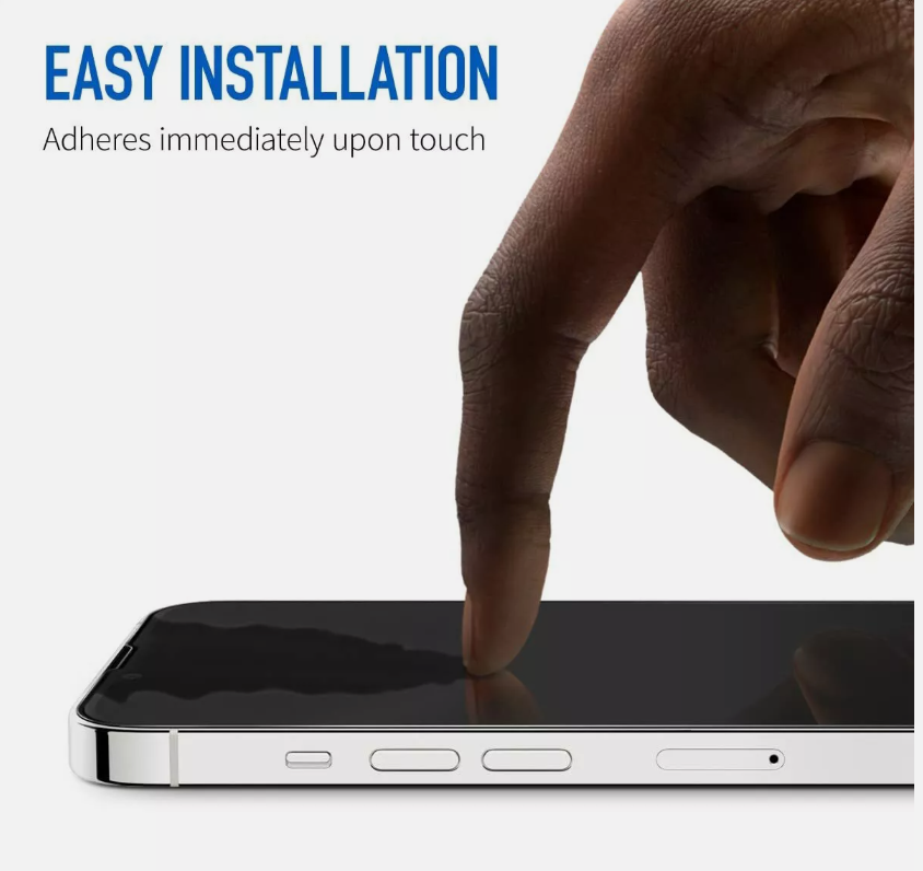 iPhone 17 Pro Max Tempered Glass Screen Protector – Privacy Film, HD Diamond