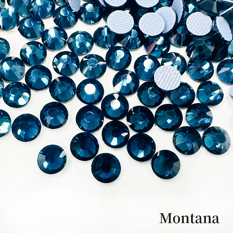 Glower® Montana Premium Hotfix Rhinestone Flat Back