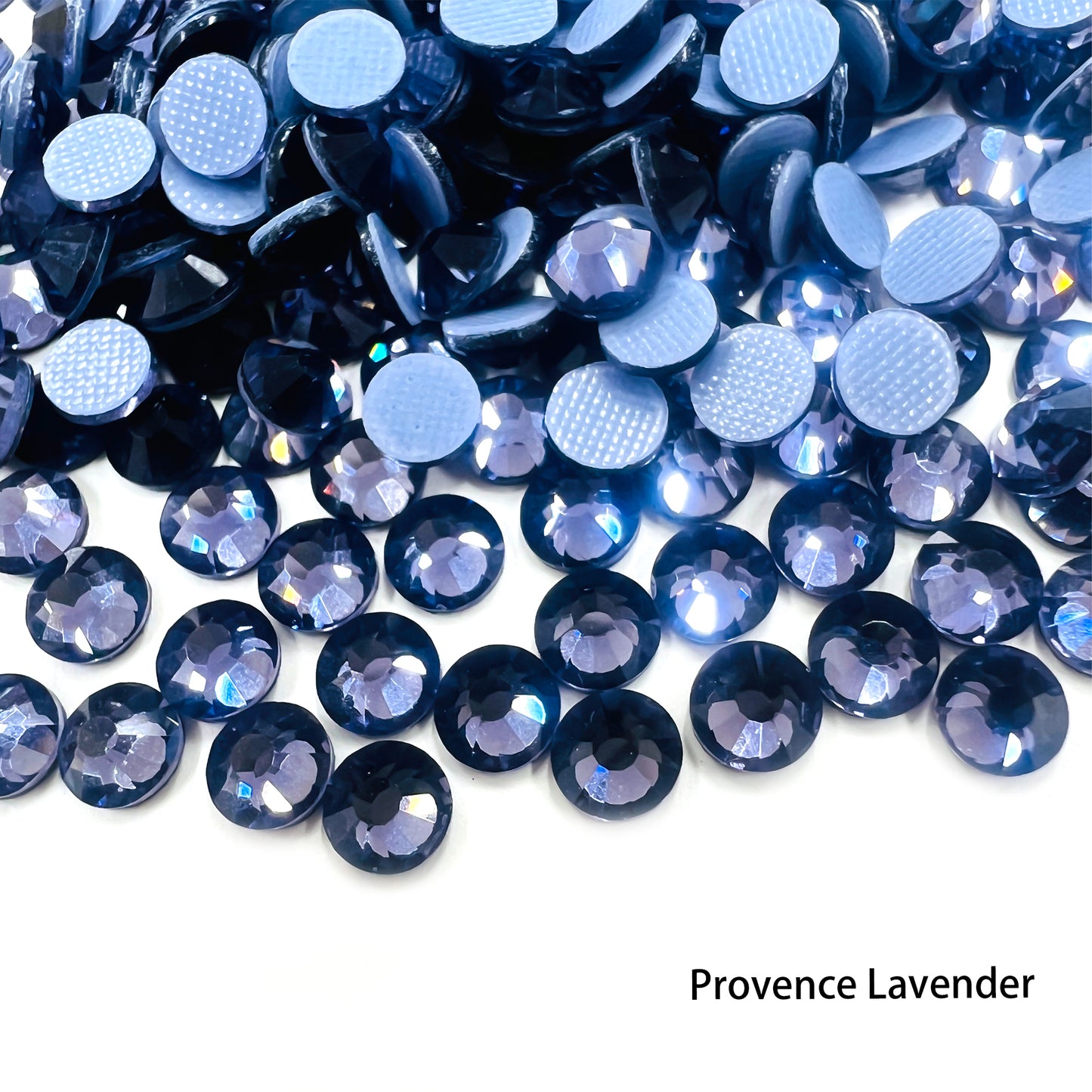 Glower® Provence Lavender Premium Hotfix Rhinestone Flat Back