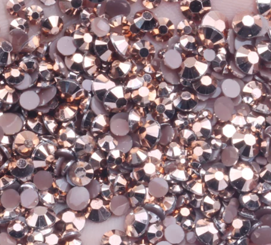 COPPER Non-Hotfix Flat Back Rhinestone