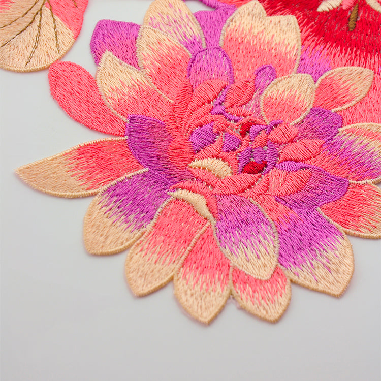 Lace Sewing Applique Embroidery Trim Stitch On Motif 16811