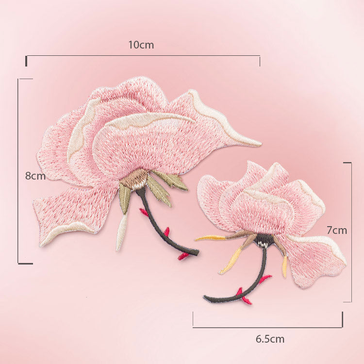 Lace Sewing Applique Embroidery Trim Stitch On Motif 16816