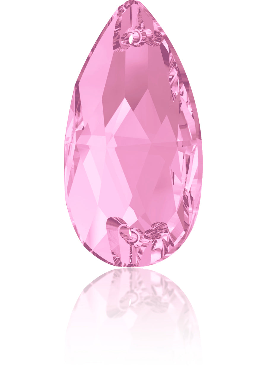 ROSALINE DROP SEW-ON SWAROVSKI® CRYSTAL 3230 FLAT BACK