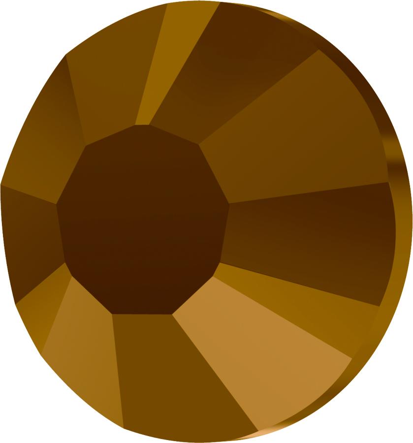 STELLUX™ Austrian Crystal FLAT BACK HOTFIX CRYSTAL DORADO