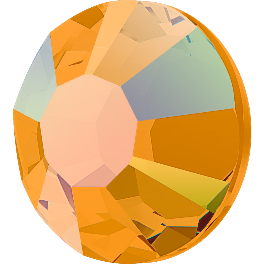 STELLUX™ Austrian Crystal FLAT BACK HOTFIX TOPAZ AB