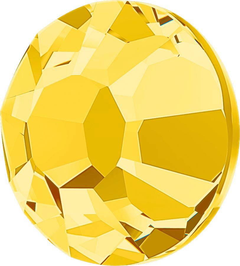STELLUX™ Austrian Crystal FLAT BACK HOTFIX LT TOPAZ