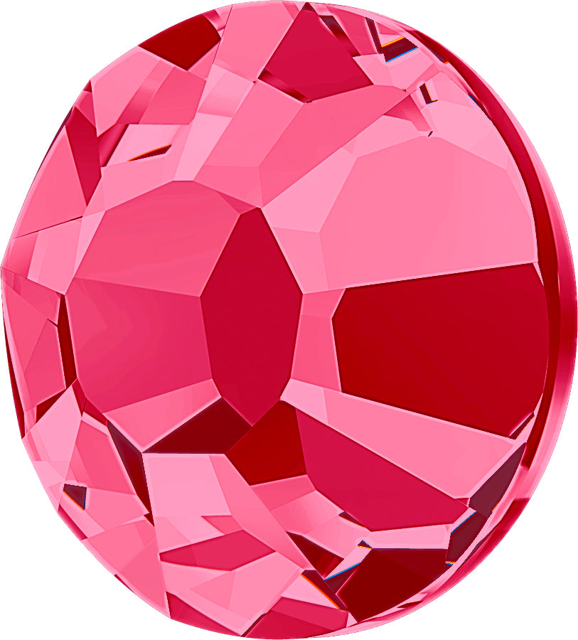 STELLUX™ Austrian Crystal FLAT BACK HOTFIX DEEP PINK