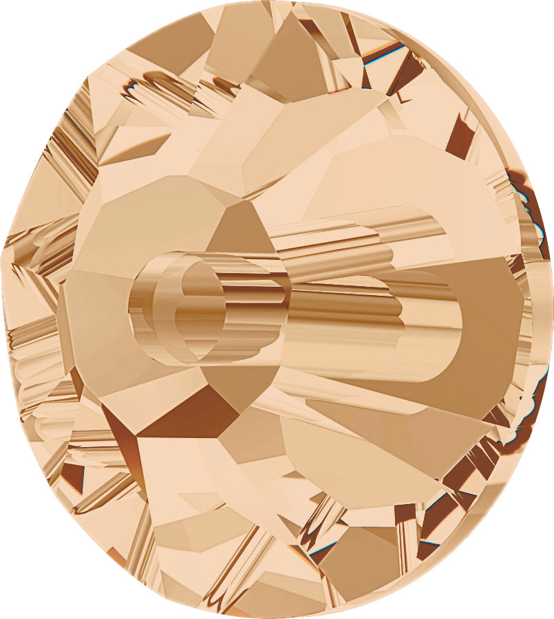 CRYSTAL GOLD HONEY SEW-ON Stellux™ Austrian Crystal 393 FLAT BACK