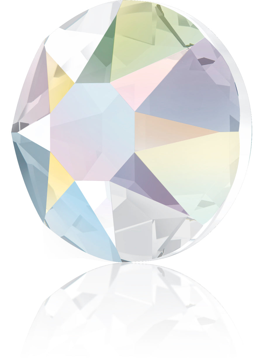 AB CRYSTAL 001AB NO-HOTFIX SWAROVSKI® CRYSTAL XILION ROSE 2058/2088 FLAT BACK