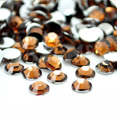 Beige Non-Hotfix Flat Back Rhinestone