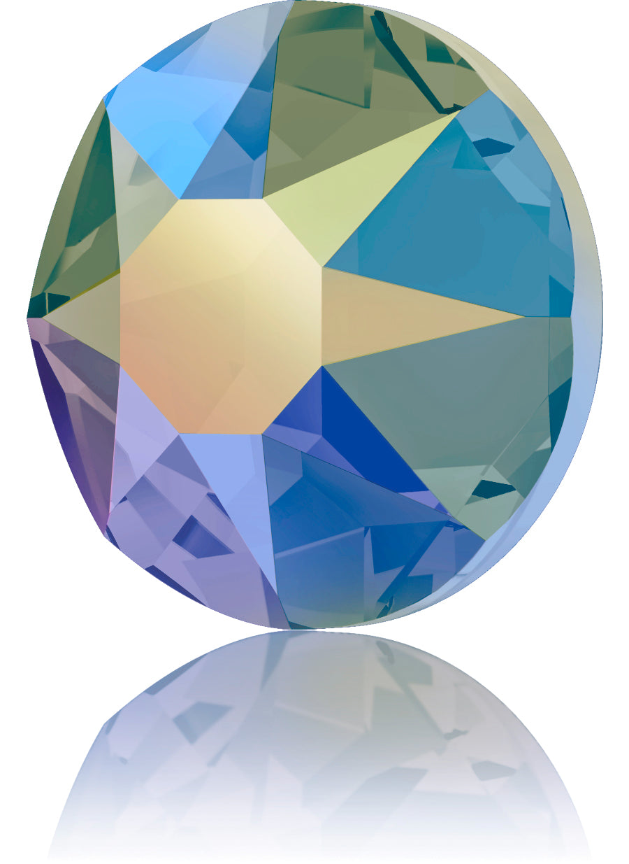 CRYSTAL PARADISE SHINE HOTFIX SWAROVSKI® CRYSTAL XIRIUS ROSE 2078 FLAT BACK