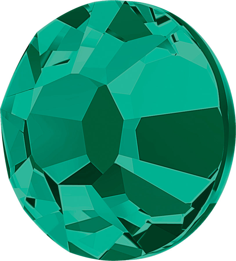 STELLUX™ Austrian Crystal FLAT BACK HOTFIX EMERALD