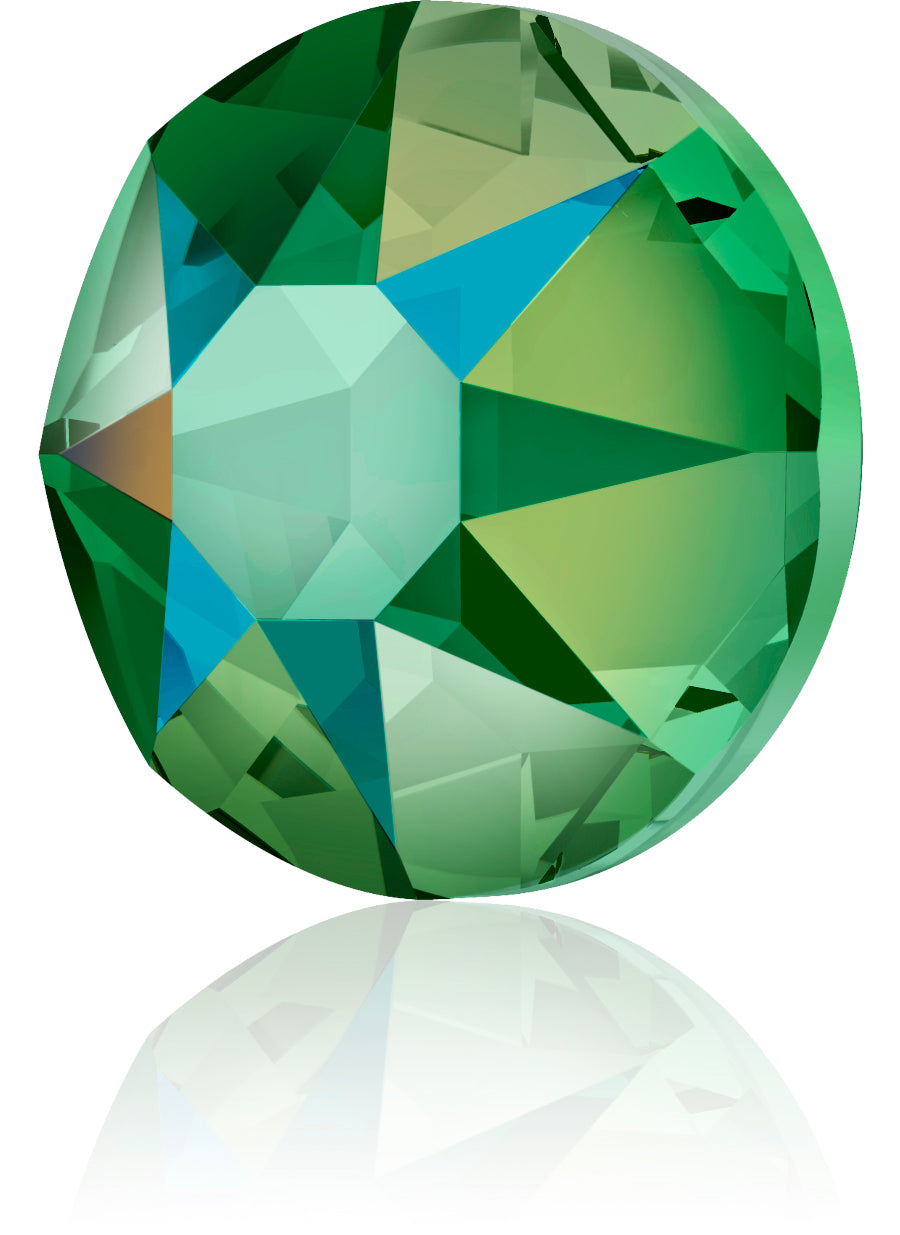 ERINITE SHIMMER HOTFIX SWAROVSKI® CRYSTAL XIRIUS ROSE 2078 FLAT BACK