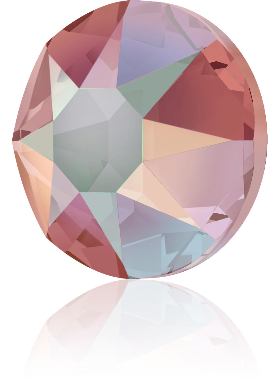 LT COLORADO TOPAZ SHIMMER HOTFIX SWAROVSKI® CRYSTAL XIRIUS ROSE 2078 FLAT BACK
