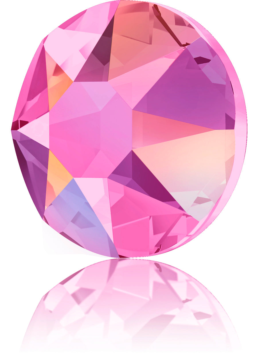 ROSE AB HOTFIX SWAROVSKI® CRYSTAL XIRIUS ROSE 2078 FLAT BACK