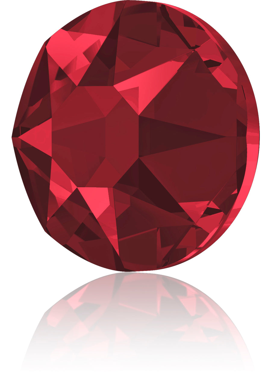 SIAM HOTFIX SWAROVSKI® CRYSTAL XIRIUS ROSE 2078 FLAT BACK