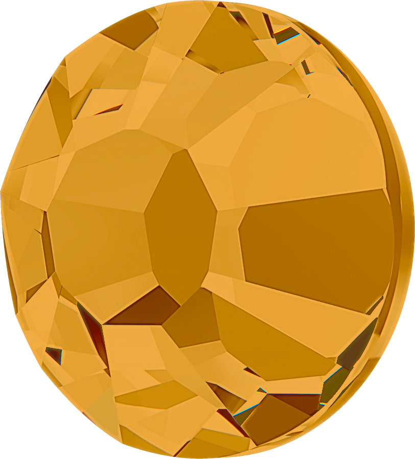 STELLUX™ Austrian Crystal FLAT BACK HOTFIX TOPAZ