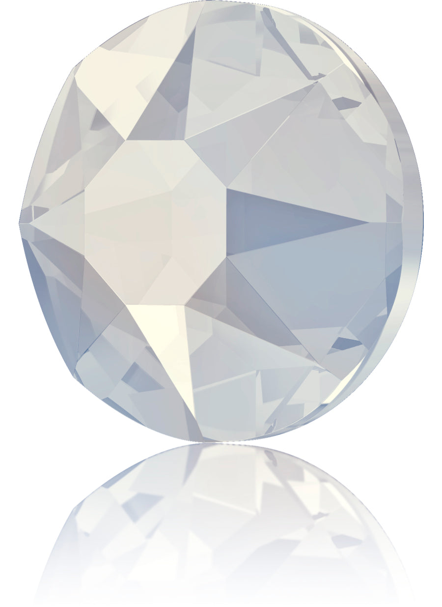 WHITE OPAL HOTFIX SWAROVSKI® CRYSTAL XIRIUS ROSE 2078 FLAT BACK