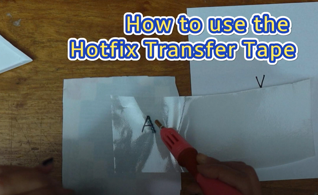 Hotfix Shape How to use the Hotfix Transfer Film Tape? – Avant Crystal