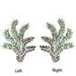 <Back Order> Hotfix Iron On Crystal Motif Pre-Made Crystal Pattern Design E