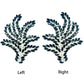 <Back Order> Hotfix Iron On Crystal Motif Pre-Made Crystal Pattern Design E