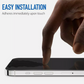 iPhone 17 Pro Max Tempered Glass Screen Protector – Privacy Film, HD Diamond
