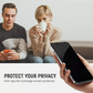 iPhone 17 Pro Max Tempered Glass Screen Protector – Privacy Film, HD Diamond