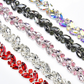 Marquise Rhinestone Chain Crystal Trimming Shiny Sew On Applique Costume Craft