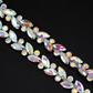 Marquise Rhinestone Chain Crystal Trimming Shiny Sew On Applique Costume Craft