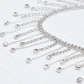 Rhinestone Ribbon Tassel Crystal Chain Fringe Trim for Crafts