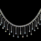Rhinestone Ribbon Tassel Crystal Chain Fringe Trim for Crafts