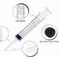 Glue Syringe and blunt tip fill needle