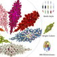 <Back Order> Hotfix Iron On Crystal Motif Pre-Made Crystal Pattern Design D
