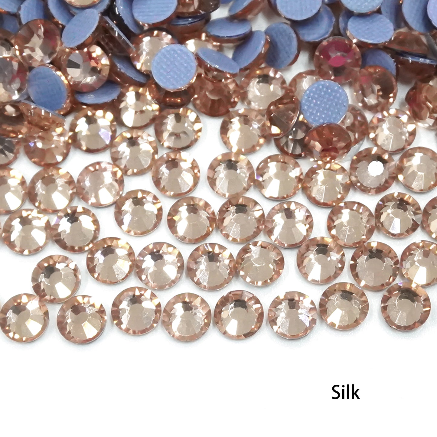 Glower® Silk Hotfix Rhinestone Flat Back