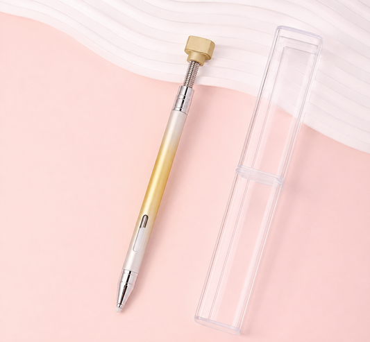 Rotating Wax Picker Pen for Rhinestones, Nail Art & Diamond Painting