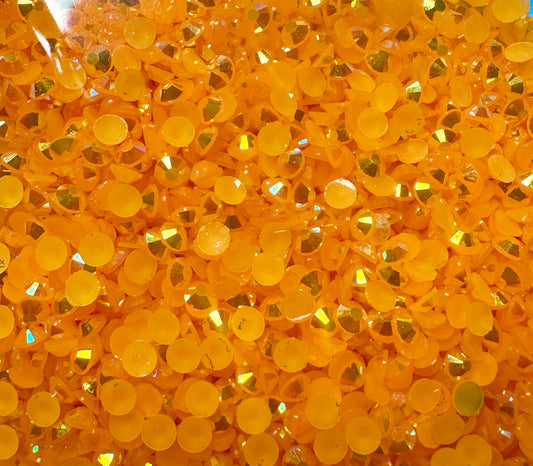AB- TANGERINE FLAT BACK RHINESTONES