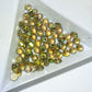 AB Coffee Glass Rhinestone No-Hotfix AAA Grade