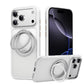 iPhone 17 Pro Max Case – Rotating Magnetic Ring Stand, Anti-Fingerprint Gear