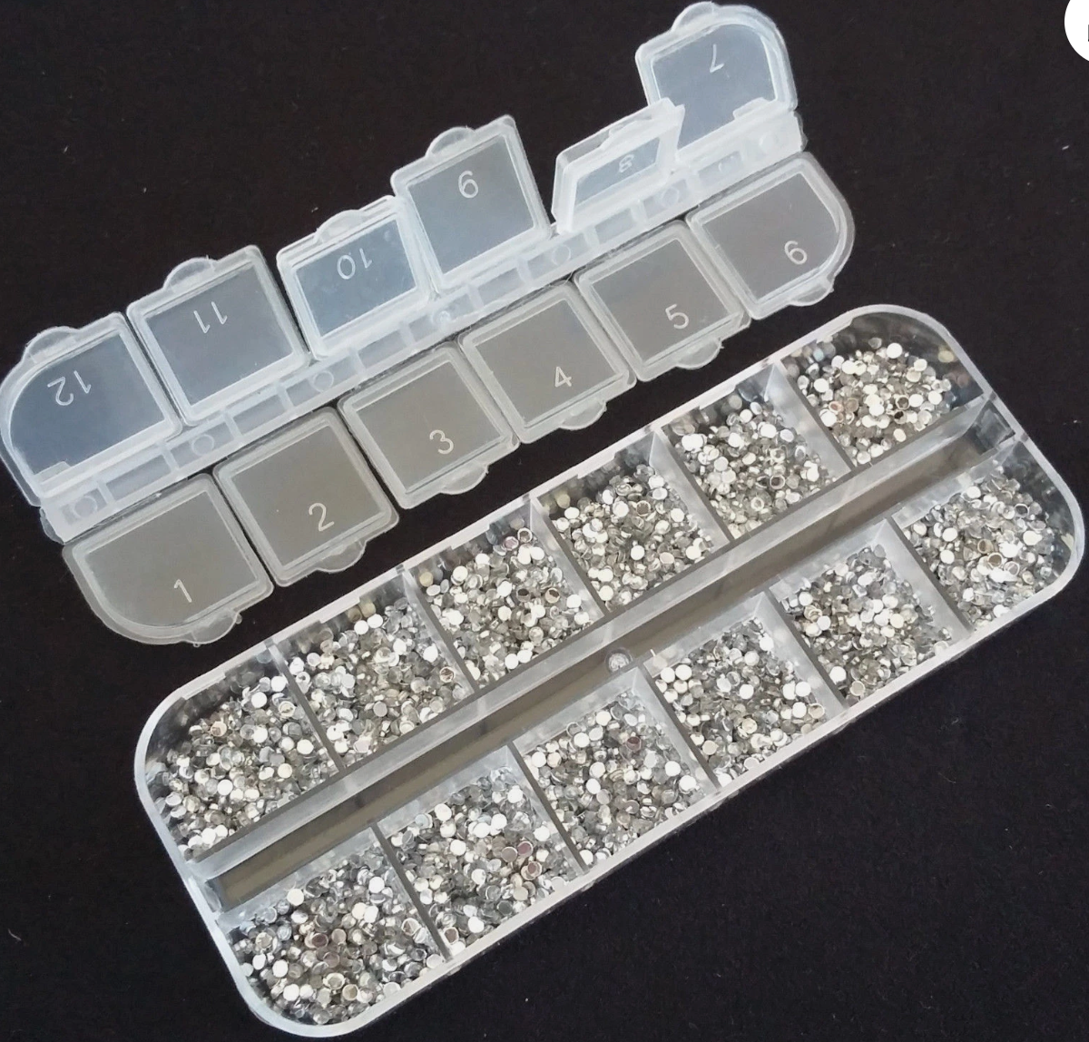 2000pcs RHINESTONES/ GEMS/ CRYSTAL/ NAIL ART/Crafts/ Scrapbooking