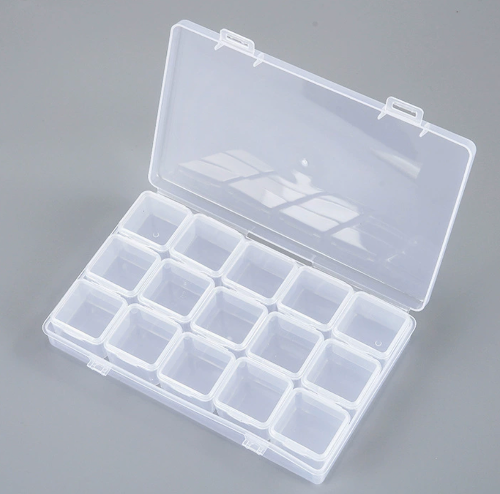 Diamond Painting Drill Storage Containers, Diamond Organizer Case Embroidery Beads Storage Box