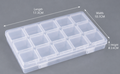 Diamond Painting Drill Storage Containers, Diamond Organizer Case Embroidery Beads Storage Box