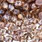 Glower® Crystal Golden Shadow Luxe Radiance Hotfix Rhinestone Flat Back