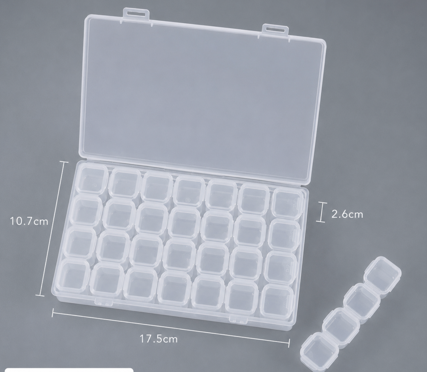 Diamond Painting Drill Storage Containers, Diamond Organizer Case Embroidery Beads Storage Box