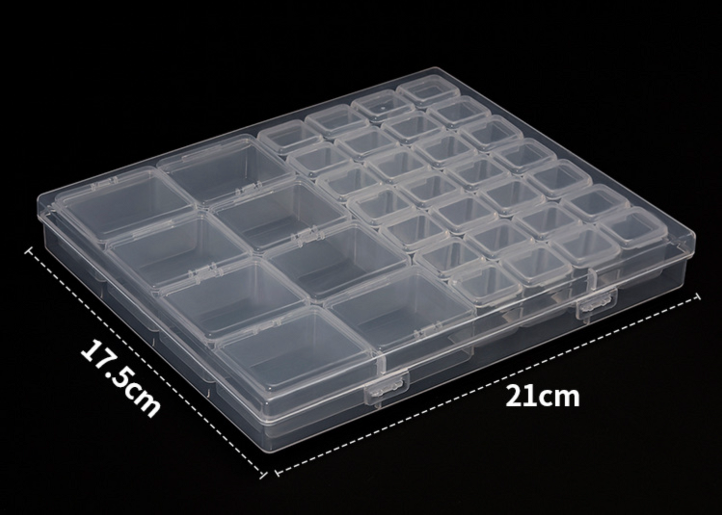 Diamond Painting Drill Storage Containers, Diamond Organizer Case Embroidery Beads Storage Box