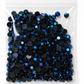 3mm AB FLAT BACK ACRYLIC ROUND RHINESTONES (No Hotfix)