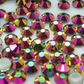 Glower®Volcano AB Premium Hotfix Rhinestone Flat Back
