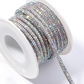1 Yard x 4mm-6mm Rhinestone Rope Cord Trim for Sewing & DIY