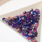 Glower® Purple Velvet AB Crystal Premium Hotfix Rhinestone Flat Back