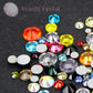 Assorted Sizes Mixed Colour Glass Rhinestone No-Hotfix AAA Grade